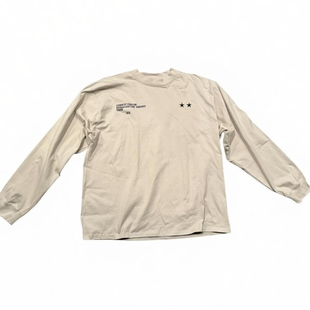 Beyoncé Cowboy Carter 2025 Long Sleeve Cream Graphic Shirt 2XL